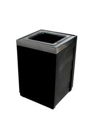 Single Black Indoor Container EVOLVE, 50 gal #BU101239000
