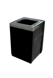 Poubelle intérieure simple et noire EVOLVE, 50 gal #BU101239000