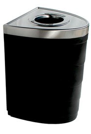 EVOLVE Half-Circle Recycling Container 36 Gal #BU101242000