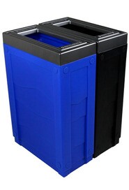 EVOLVE Double Recycling Station 46 Gal #BU101282000