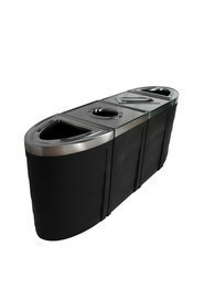 Poubelles intérieures quadruples EVOLVE, 172 gal #BU101259000