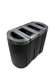 Poubelles intérieures quadruples EVOLVE, 86 gal #BU101270000