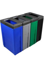 EVOLVE 4-Stream Recycling Station 92 Gal #BU101290000