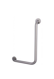 Grab Bar Stainless Steel, 16"×24", 1-1/2" Diameter #FR1003NP16L