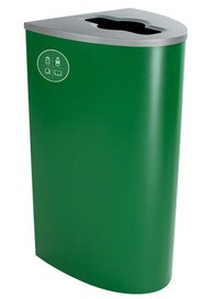 SPECTRUM ELLIPSE Mixed Recycling Container 22 Gal #BU101094000