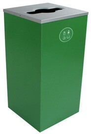 SPECTRUM CUBE Poubelle pour le recyclage mixte 24 gal #BU101132000