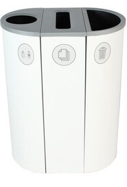 SPECTRUM Waste, Cans and Papers Recycling Station 26 Gal #BU101206000