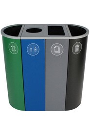 SPECTRUM 4-Stream Recycling Station 36 Gal #BU101212000