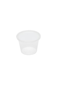 Gobelet à portion en plastique recyclable transparent #EM095005000