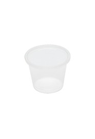 Gobelet à portion en plastique recyclable transparent #EM095007000