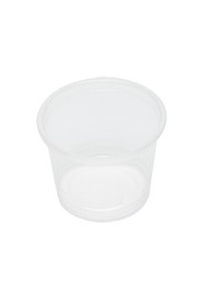 Gobelet à portion en plastique recyclable transparent #EM095016000