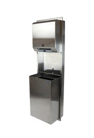 Distributeur automatique de papier en rouleau et poubelle 15 gal #FR42770C000