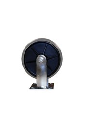 Casters 8" Quiet Fixed For Carts 6189-92 And 9T19 #PR001975230