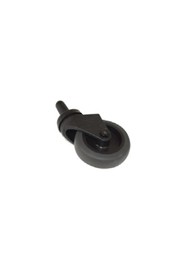 Roulettes grises 3" silencieuses pour chariots Wavebrake #PR001990704
