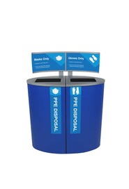 Double Container For Gloves And Masks Spectrum 44 gal #BU105407000