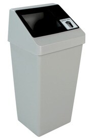 Single Container Waste Grey and Black SMART SORT 22 gal #BU100841000