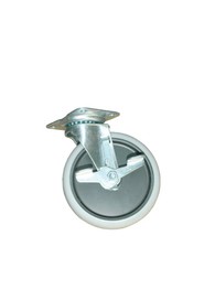 5" Swivel Caster With Brake Rubbermaid 6180L2 #PR6180L2000