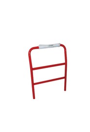 Red Cross Bar Handle For Carts 22.25" Rubbermaid 7909L1RED #PR7909L1RED