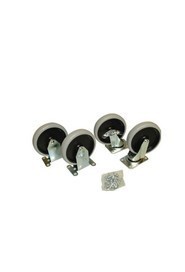 Kit de roues pour chariot de manutention Rubbermaid 4401L1 #PR4401L1000
