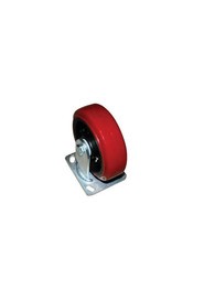 Roulettes rigides rouges Rubbermaid - 9T50L4 #PR9T50L4000