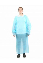 Blouse d'isolation de grade médical en polypropylène, Grand format #GL007780000