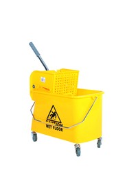 Sidepress Bucket And Wringer Yellow 21 quart #GL003082JAU