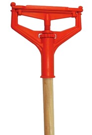 Orange Wood Mop Stick - Speed Change 63" #WH000080000