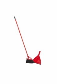 Balai Oskar rouge avec porte-poussière #MR158848000