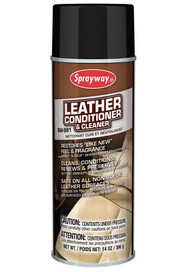 Nettoyant et revitalisant pour cuir Sprayway #WH0SW991000