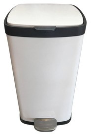 Small Metal Step-On Trash Can #WH132001000
