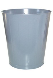 Round Steel Bin, Without Cover #WH001302GRI