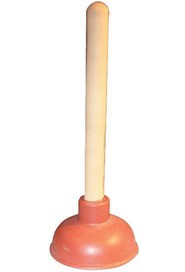 Red Utility Econo Plunger #WH011404000