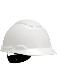 Casque de sécurité blanc avec suspension à 4 points #TQSGD783000