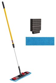 Adaptable Microfiber Flat Mop System #RB213242600