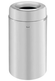 CROWNE Aluminium Decorative Waste Container  30 gal #RBAOT30SAPL