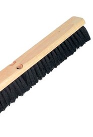 Polypropylene Push Broom with Wooden Bloc #CA00524T000