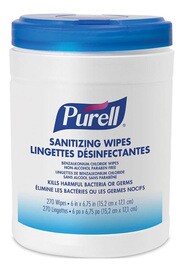 PURELL Lingettes désinfectantes pour les mains avec alcool #JH052723000