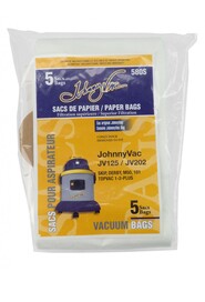 Sacs en papier pour aspirateur JV125 et JV202 #JV058055000