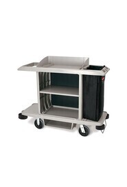 Chariot d'entretien ménager complet traditionnel Executive Series #RB196959600