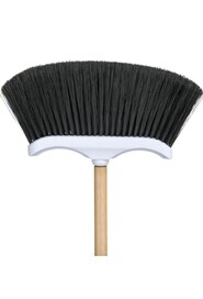 Curved Magnetic Broom with Wooded Handle #MR134736000