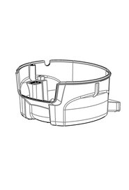 Corded base cover 1 #NA911250000