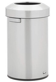 REFINE Stainless Steel Round Trash Can #RB214758300