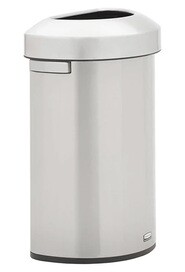 Stainless Steel Wall-Mounted Trash Can #RB214755000