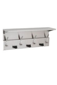 Shelf with Mop and Broom Holders and Hooks #BO023934000