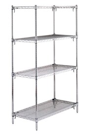 Shelving Unit,  4 Tiers #TQ0RH936000