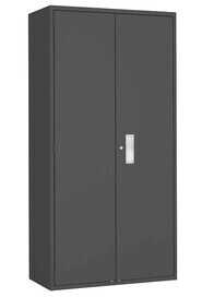 Armoire de rangement Hi-Boy, 4 tablettes, noir #TQ0FL788000