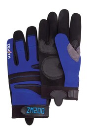 Gants pour mécanicien ZM200, Paume Synthétique, #TQSEB051000