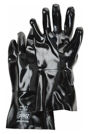 Gant de néoprène noir avec doublure en coton #TQ0SC456000