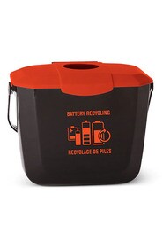 Corbeille de recyclage pour batteries usagées 2 gal #GL009309000