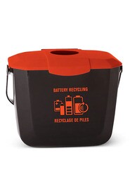 Corbeille de recyclage pour batteries usagées 2 gal #GL009309000